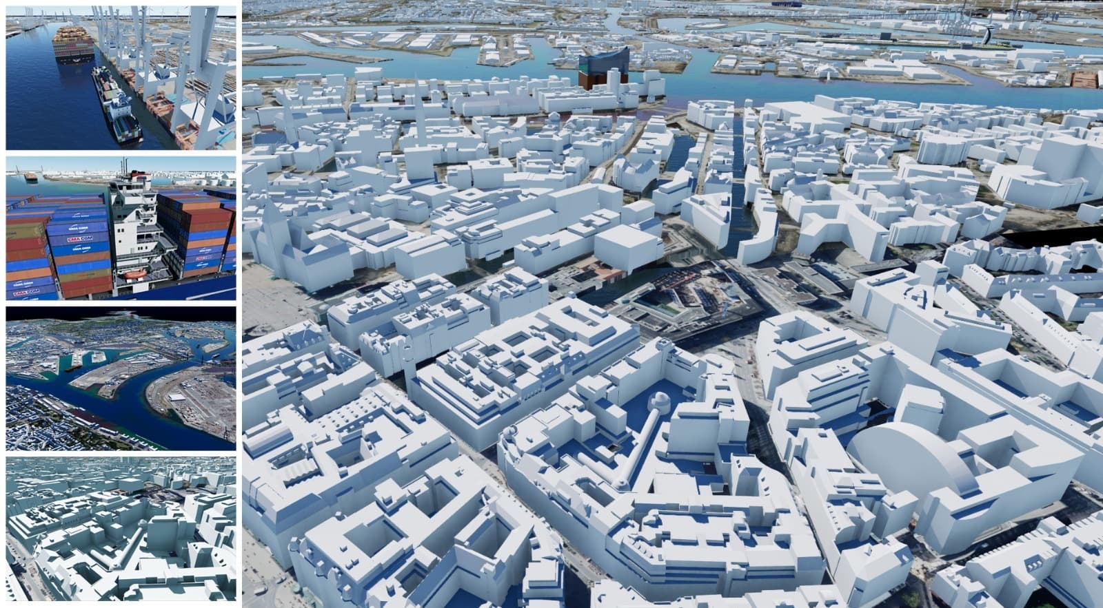Digital Twin: Hamburger Hafen: Smarte Hafeninfrastruktur in Echtzeit simulieren